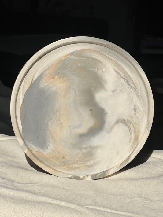 Round Tray - Calacatta collection